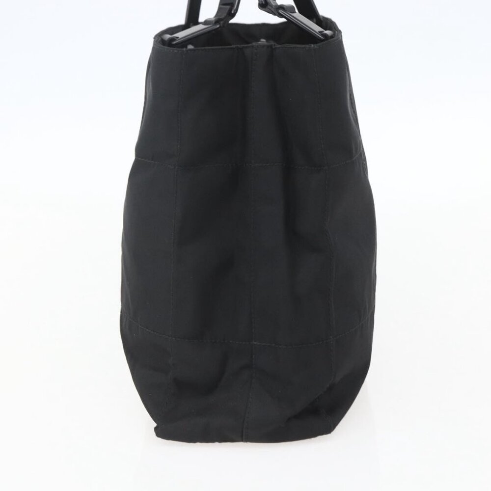 Authentic PRADA Shoulder Bag Nylon Black Silver - Picture 11 of 16